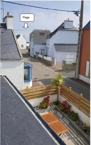 Maison de vacances 3* à 50m de la plage Tréffiagat Extérieur photo